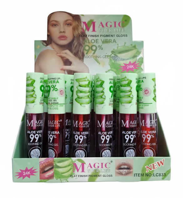 LIP GLOSS MAGIC ALOE VERA 99% - MAGIC YOUR LIFE