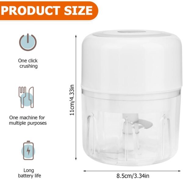 MINI PICADORA ELECTRICA MULTIFUNCION