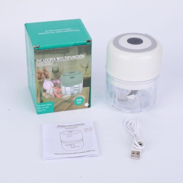 MINI PICADORA ELECTRICA MULTIFUNCION