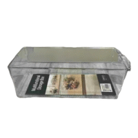 RECIPIENTE ORGANIZADOR DE PLASTICO TRANSPARENTE PARA REFRIGERADORA