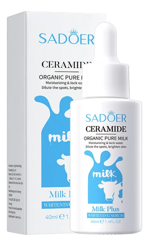SERUM DE CERAMIDA CON LECHE PURA ORGANICA