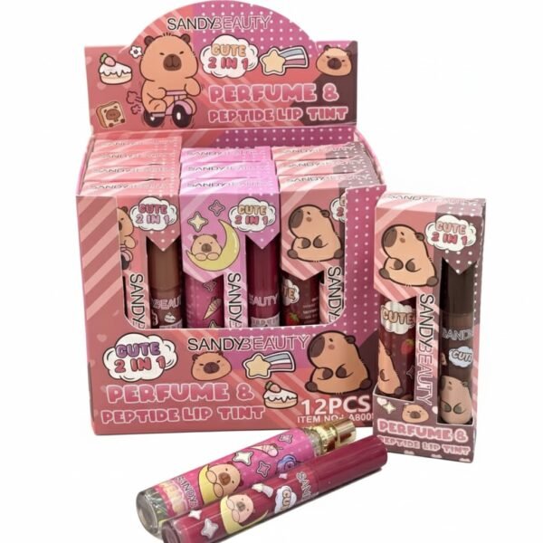 PERFUME+TINTA DE LABIOS CAPIBARA