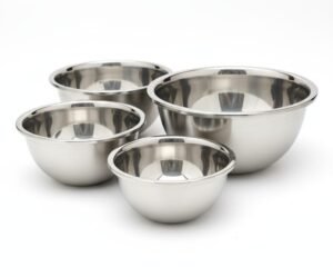 BOWL O TAZON DE ACERO INOXIDABLE